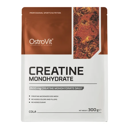 OstroVit Kreatin-Monohydrat, Cola-Geschmack, 300 g