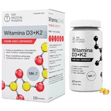 Bio Medical Pharma Vitamin D3+K2, 120 capsules