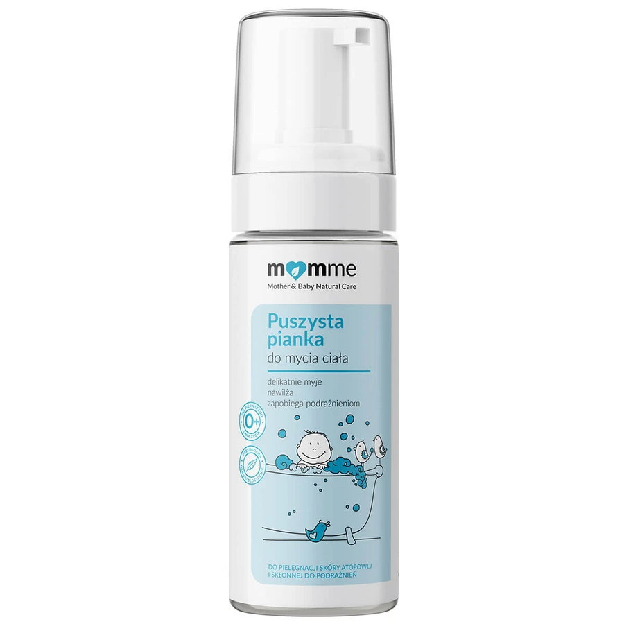 Momme, fluffy body wash foam, from birth, 150 ml