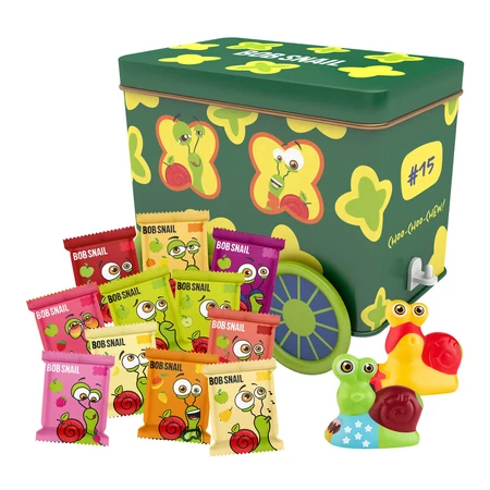 Set Snack Track Bob Snail Express, 107 g