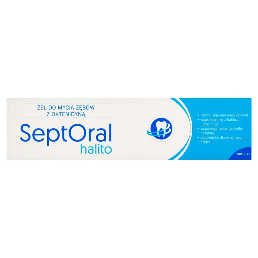 SeptOral Halito, Zahnreinigungsgel mit Octenidin, 100 ml