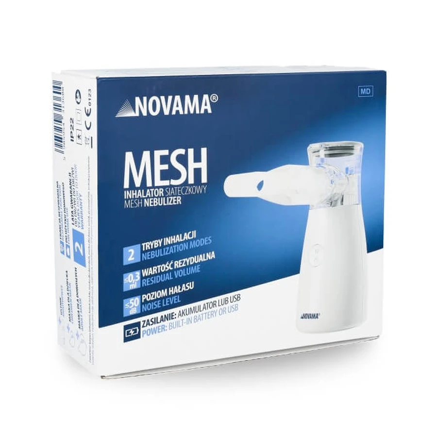 Novama Mesh, gaas-inhalator