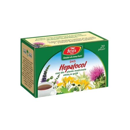 Hepatocol Tee D43, 20 Portionsbeutel, Fares