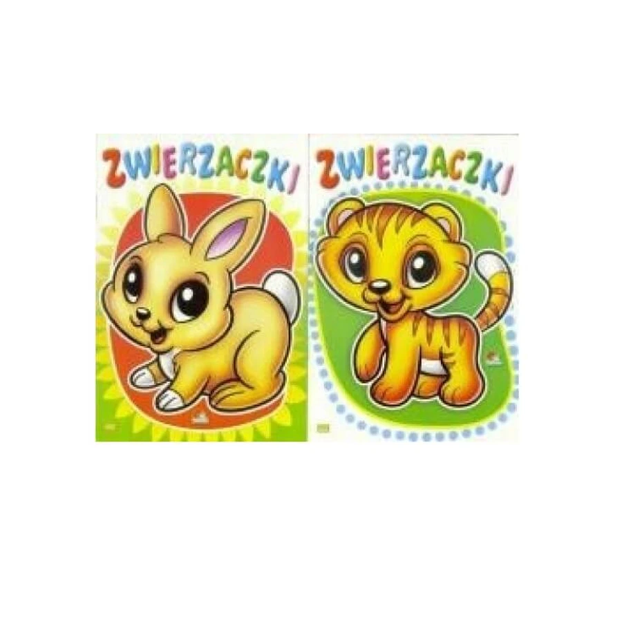 Libro para colorear para niños Mezcla de animales
