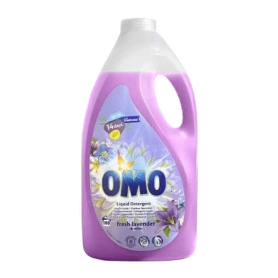 Omo Laundry Gel Fresh Lavender amp; Mint, 5L