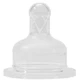Natural Soft silicone milk teat, 0-24 months, Baby Nova