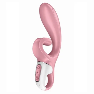Satisfyer Hug Me Bunny Vibrator Pink/White
