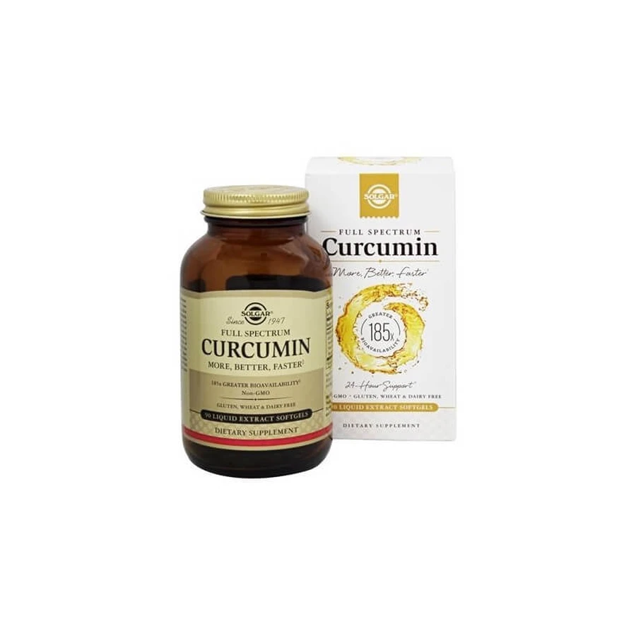 Solgar Curcumina a spettro completo, 30 capsule