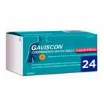 GAVISCON 24 CHEWABLE TABLETS (STRAWBERRY FLAVOR)