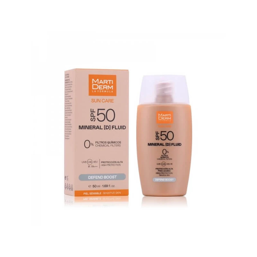 Martiderm SPF50 Mineraal (D) Vloeibaar 50ml