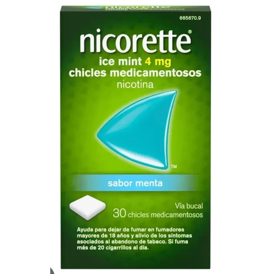 Nicorette Ice Mint 4 mg 30 Kaugummis