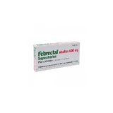 Febrectal Adultos 600 mg 6 Supositorios