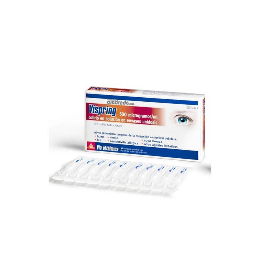 Vispring 0.05% Single Dose Eye Drops 10 x 0.5ml