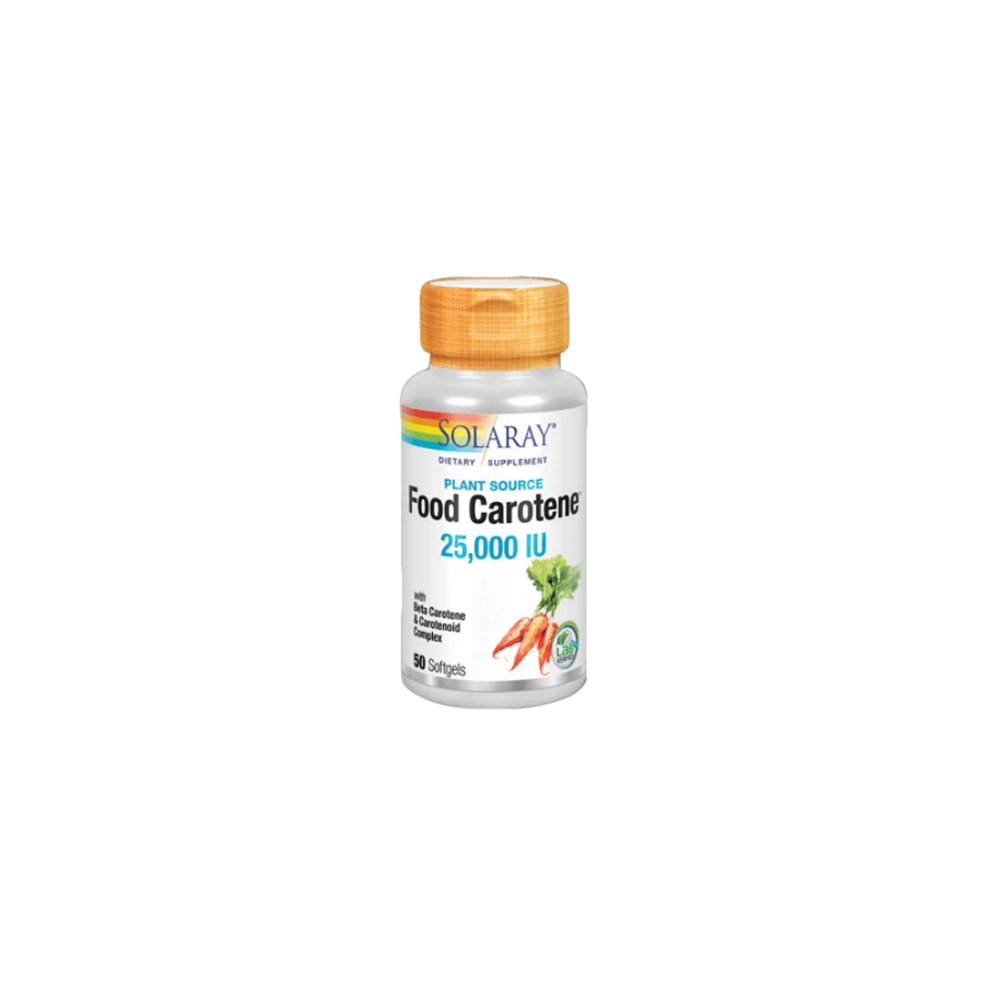 Solaray Food Carotene 50 perlas