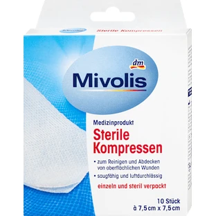 Mivolis Comprimidos estériles, 10 uds.