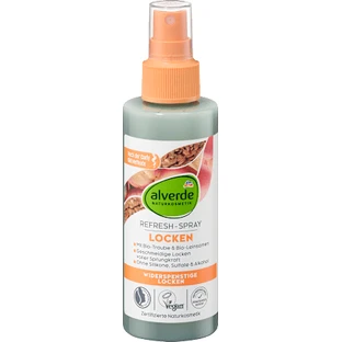 alverde NATURKOSMETIK Spray pentru reîmprospătarea buclelor, 150 ml