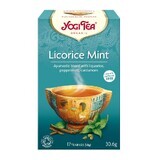 Thé à la réglisse et à la menthe, 17 sachets, Yogi Tea