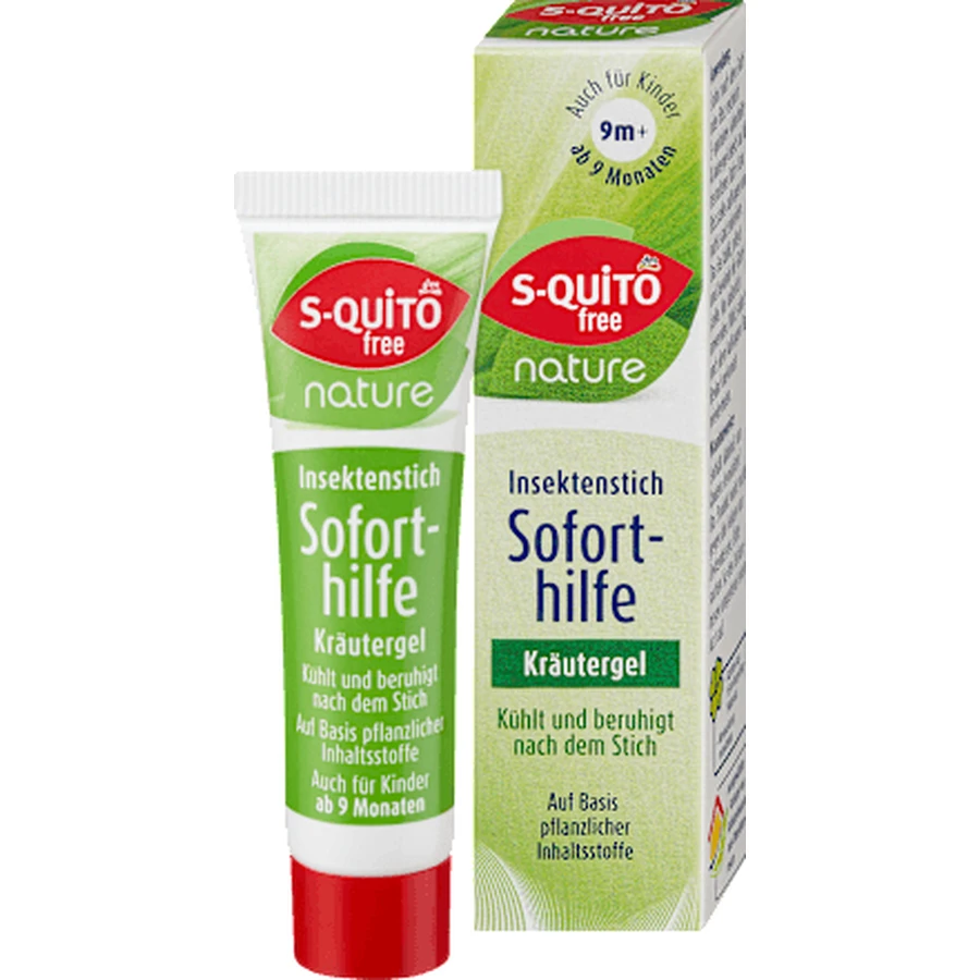 S-QUiTO free Żel na ukąszenia owadów, 15 ml: ceny i cechy