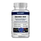 Imuno 360: Supliment Pentru Imunitate la Adulti - Sustine Imunitatea & Ofera Protecție Antivirală - 100 % Natural - 30 Capsule