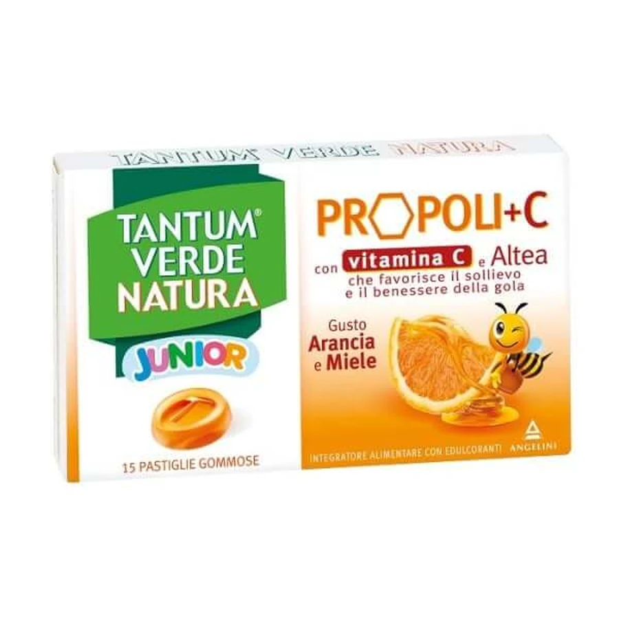 TANTUM VERDE NATURA JUNIOR 15 TABLETTEN