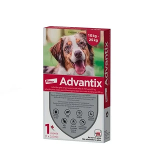 Advantix Mono Pipet, 2,5 ml 10-25Kg