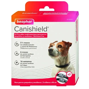 Beaphar Canishield Hundehalsband, 48 cm 2 Stück