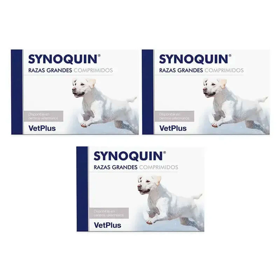 Synoquin grande afeitado, envase 3 x 120Cpd