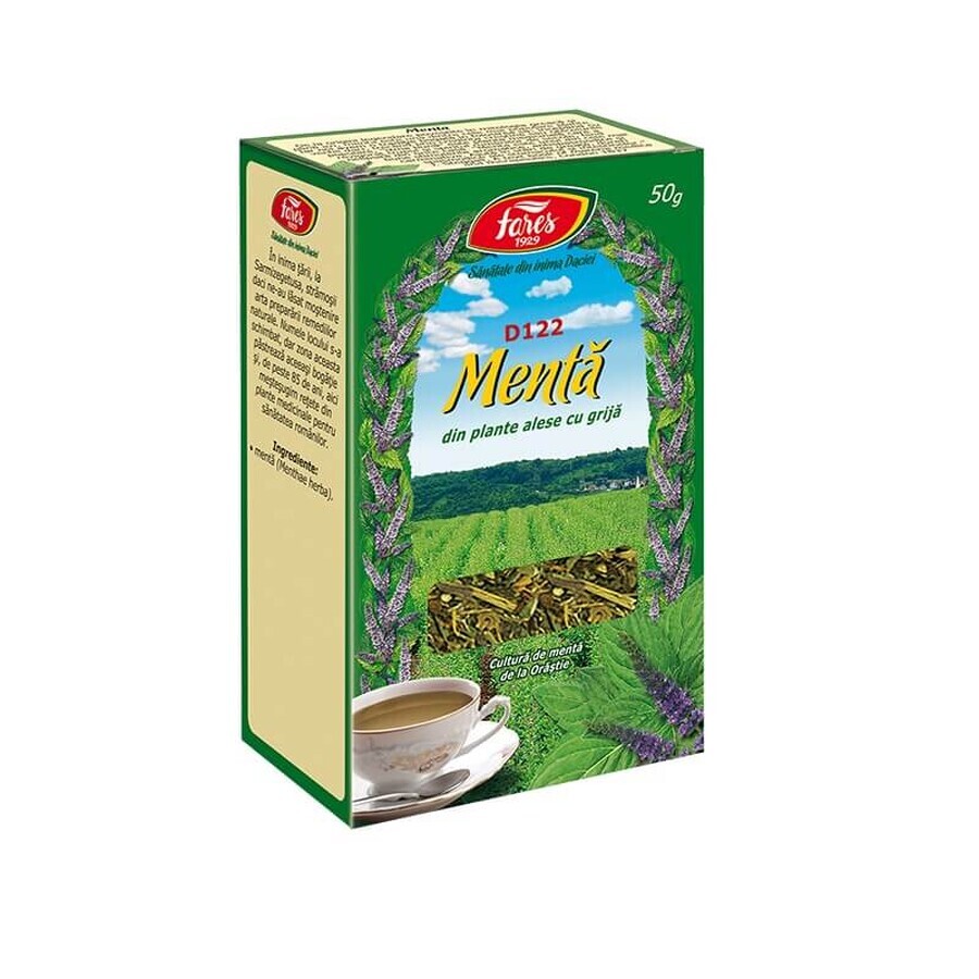 Muntthee, D122, 50 g, Fares