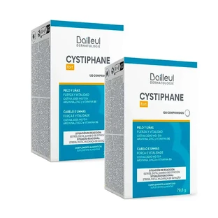 Cystiphane Biorga Haaruitval, verpakking 2 x 120 tabletten