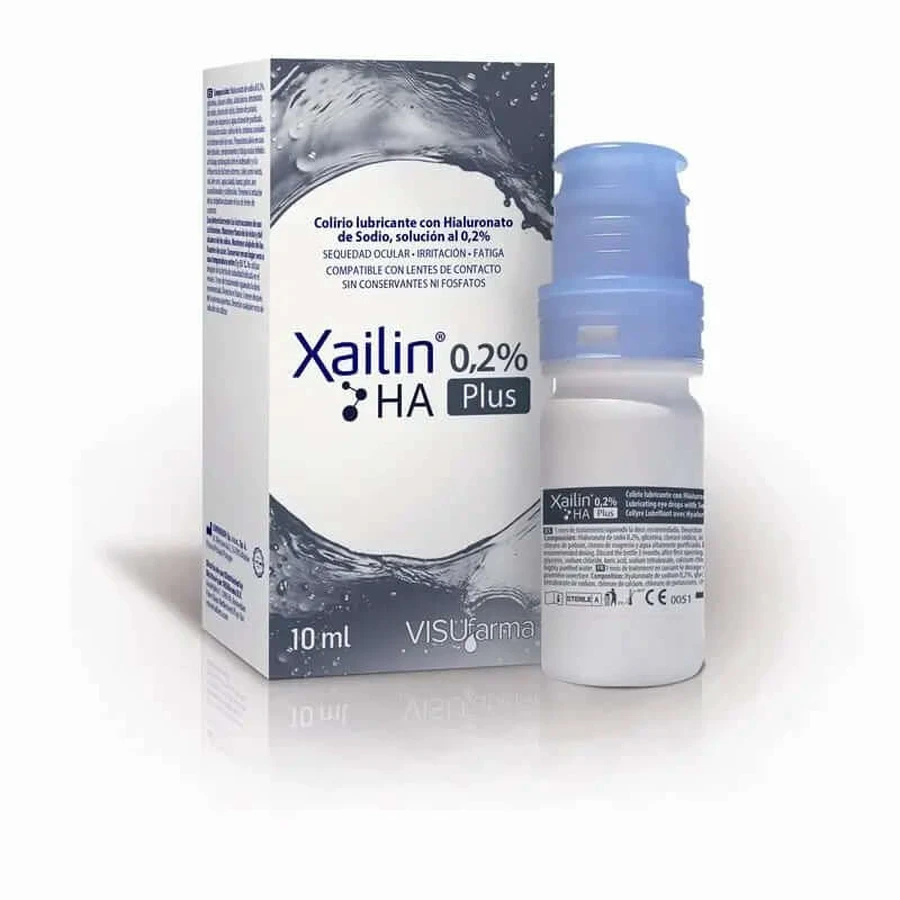 XAILIN Ha colirio 0,2% Plus, 10 ml