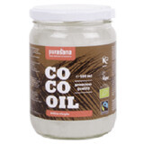 Huile de coco extra vierge biologique, 500 ml, Purasana