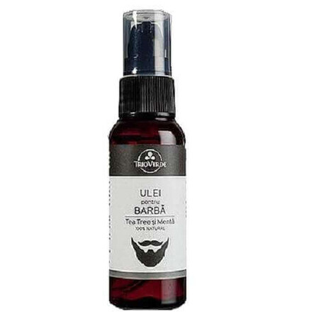 Huile à barbe à l'arbre à thé, 50 ml, TrioVerde