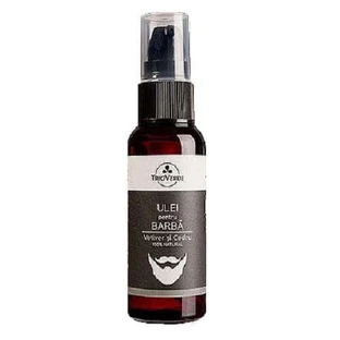 Aceite para barba con Vetiver y Cedro, 50 ml, TrioVerde