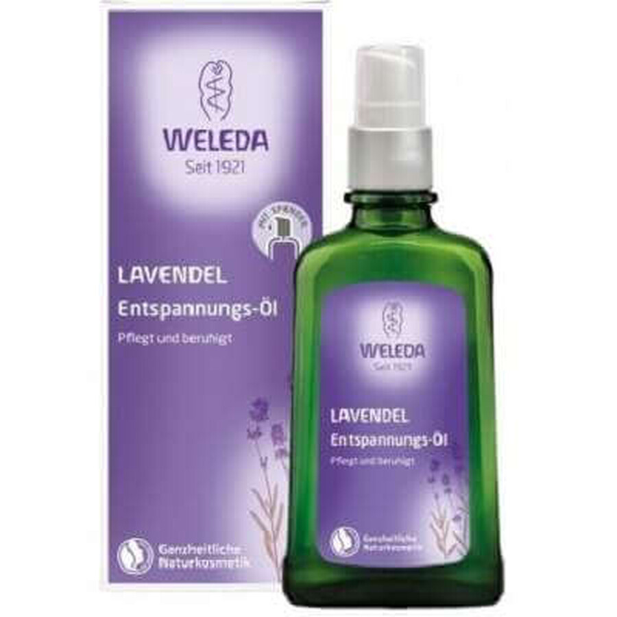 Relaxing oil with lavender, 100 ml, Weleda