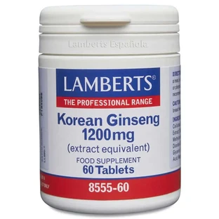 Lamberts Koreaanse ginseng , 60 tabletten