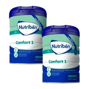 Nutribén Confort 1 Leche de Inicio, 2 x 800 gramos