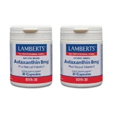 Lamberts Astaxantina con vitamina E , 2X30 Cápsulas