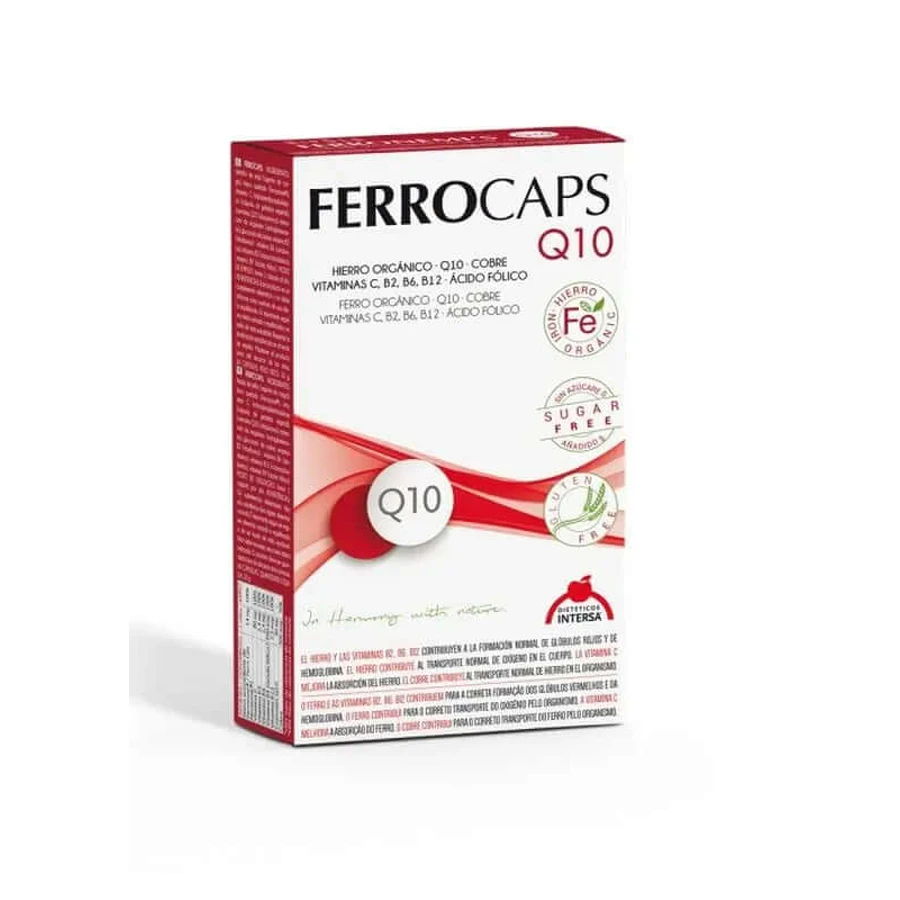 Intersa Ferrocaps Q10, 60 capsules