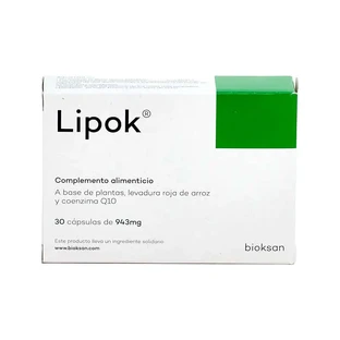 Lipok Nahrungsergänzungsmittel, 30 Kapseln