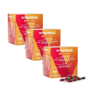 Vitacrecil Complex Forte, pack 3 x 180 capsules