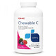 Vitamine C kauwtabletten 500 mg, 180 tabletten fruitmix smaak, GNC