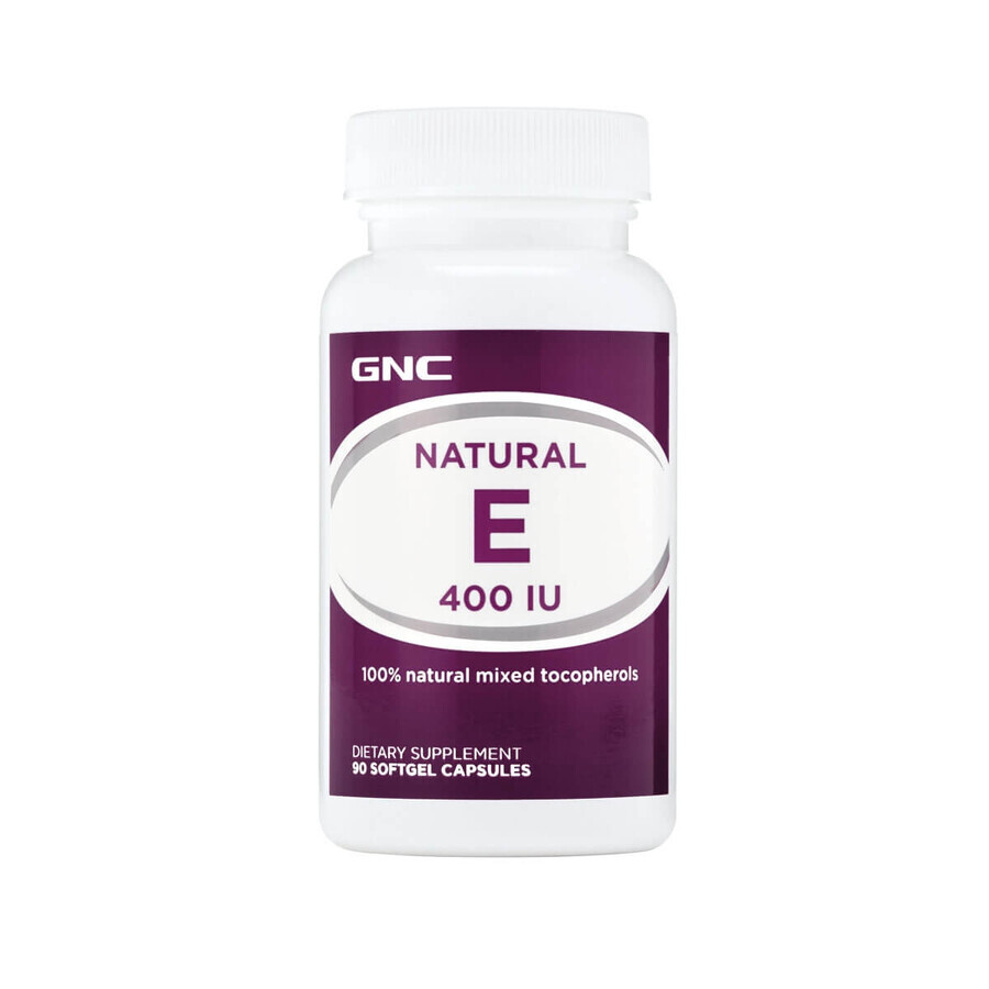 Vitamine E 400 IE, 90 capsules, GNC