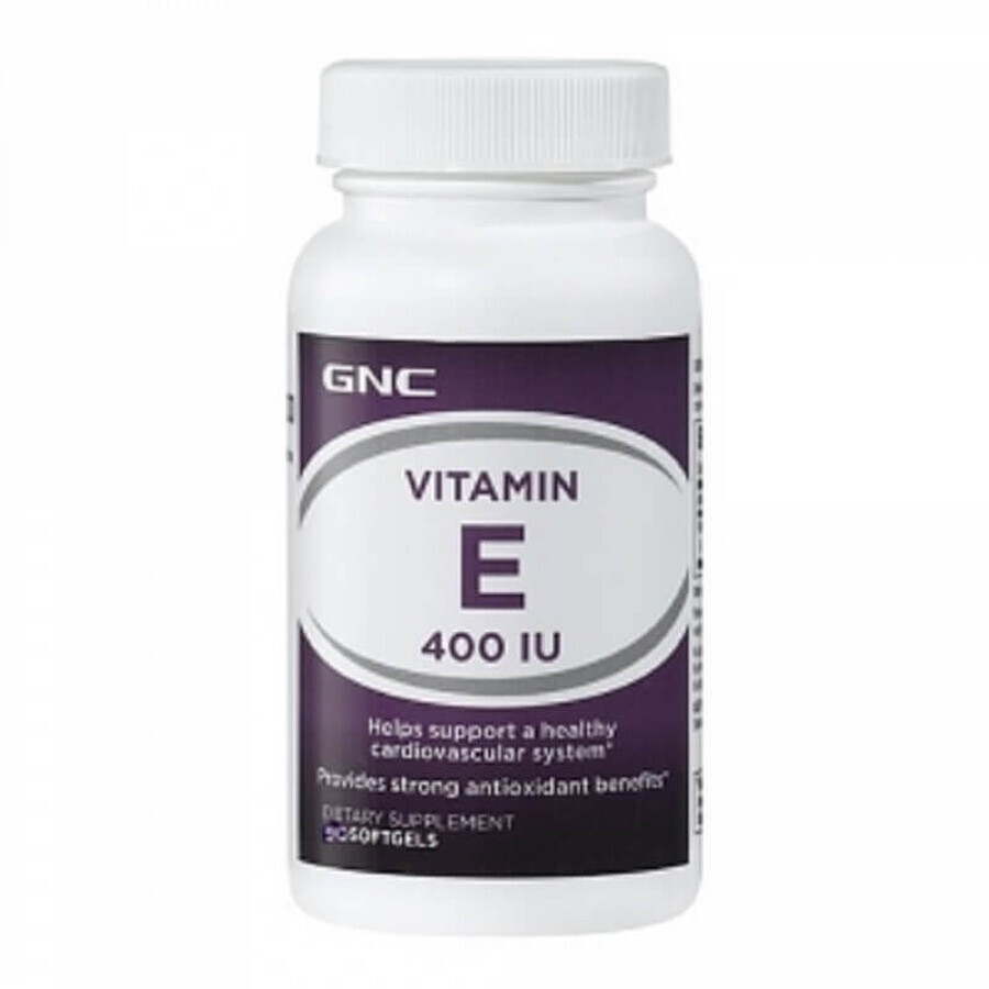 Vitamin E 400 IU, 90 Kapseln, GNC