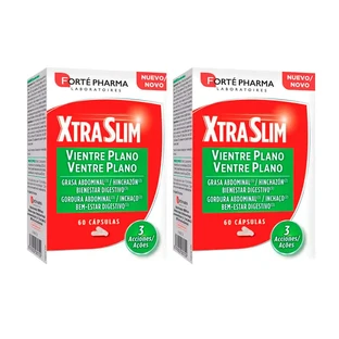 Forté Pharma Duplo Xtraslim Platte Buik 2 x 60 capsules