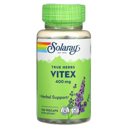 Vitex 400mg, 100 gélules, Solaray