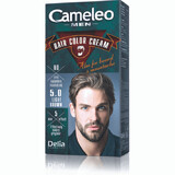 Haarverf voor mannen Cameleo, 5.0 Lichtbruin, Delia Cosmetics