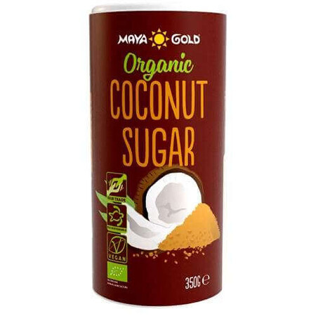 Organic coconut sugar, 350 g, Maya Gold