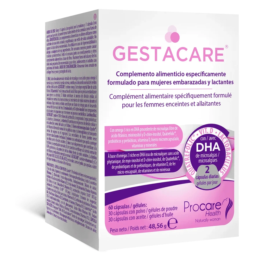 Gestacare, 60 cápsulas