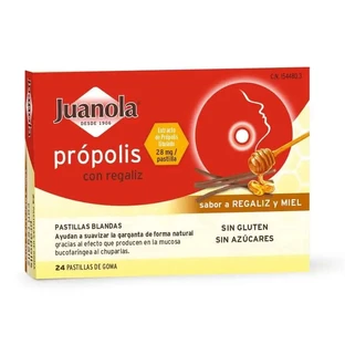Juanola Licorice Propolis, 24 tablets