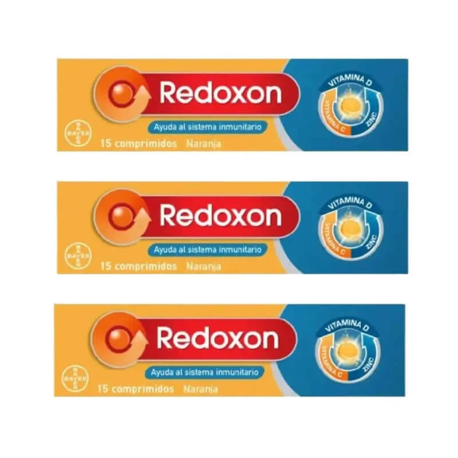 Redoxon Extra verdediging, 3X15 bruistablet